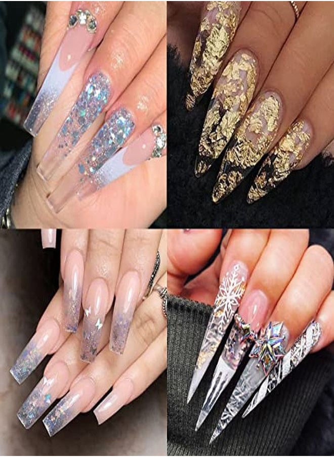 Rosalind Rylic Poly Extension Gel Rosalind 80Ml Poly Nail Gel Builder For Nail Art Decoration Nail Thickening Extension Easy To Diy Use At Home Need Uv Lamp  - Image 2
