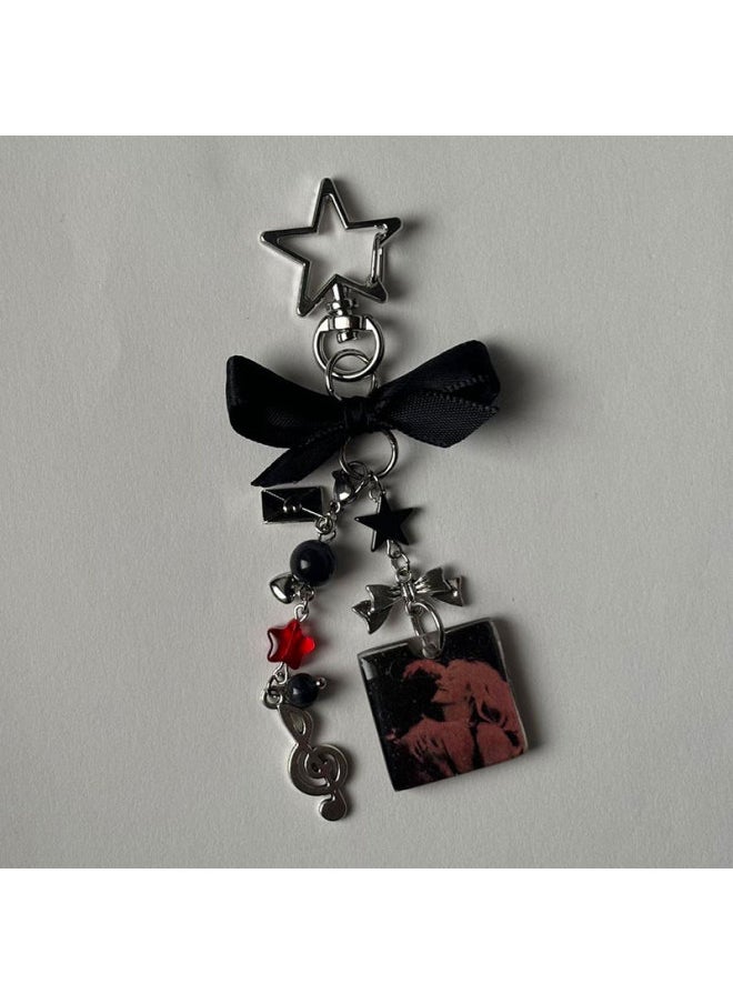 Generic - tv girl- “french exit” album cover themed custom keychain-Color:1 - Image 1