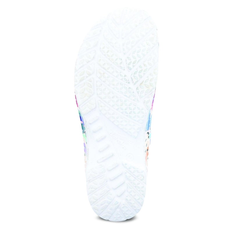Dansko Kane Slip-On Mule Clog for Women - Lightweight Cushioned Comfort and Removable EVA Footbed with Arch Support - Easy Clean Uppers Kane Flower Party 8.5-9 M US - Image 3