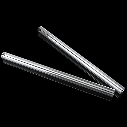 EOEXN 10PCS Rigid PETG Tube - 1" (25mm) OD 1mm Wall Thickness, 16" Length - Clear Plastic Tubing - Image 3