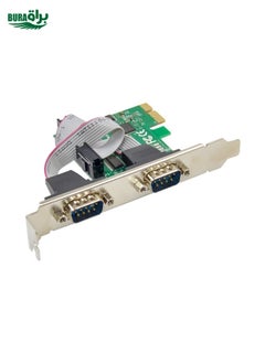 BURAQ ST316 2 Ports RS232 To PCIE Converter Card AX99100 Chipset  - Image 4