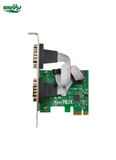 BURAQ ST316 2 Ports RS232 To PCIE Converter Card AX99100 Chipset  - Image 5
