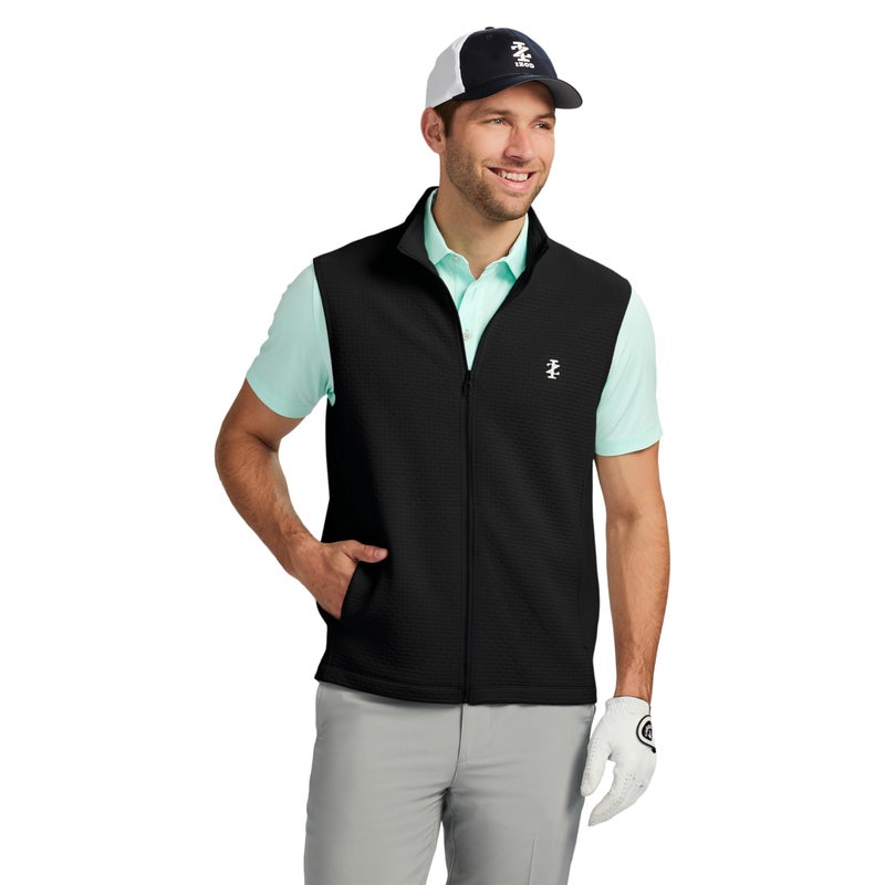 IZOD Men's Hydrashield Vest, Black, X-Large - Image 1