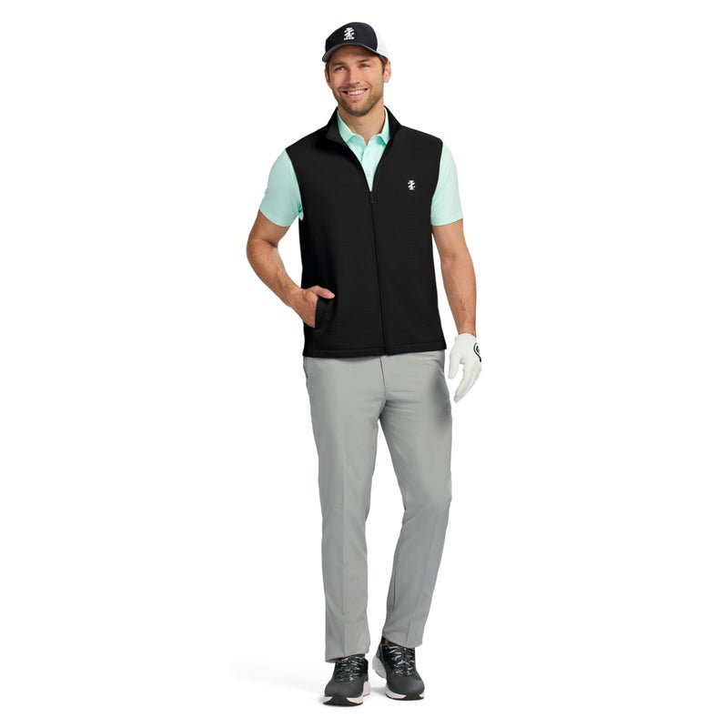 IZOD Men's Hydrashield Vest, Black, X-Large - Image 2