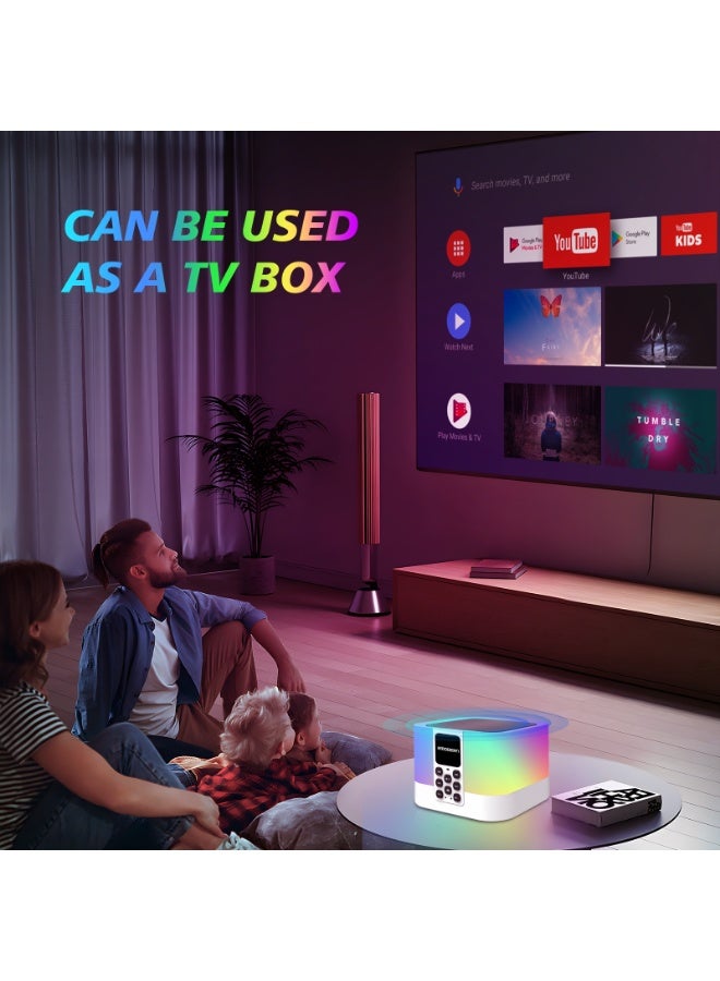 Z1 Mix Smart TV Box with Bluetooth Speaker – Android 13, Allwinner H313, 2GB RAM 16GB ROM, 4K Media Player with Voice Control - Image 4