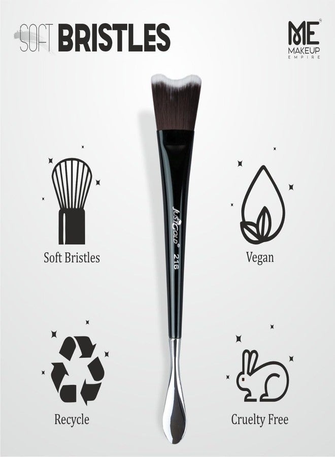 JUST GOLD Justgold Professional Makeup Brush 198 For Lip Brush - Image 2