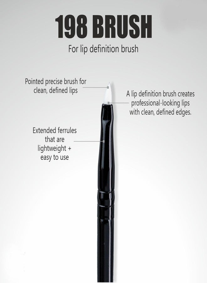 JUST GOLD Justgold Professional Makeup Brush 198 For Lip Brush - Image 3