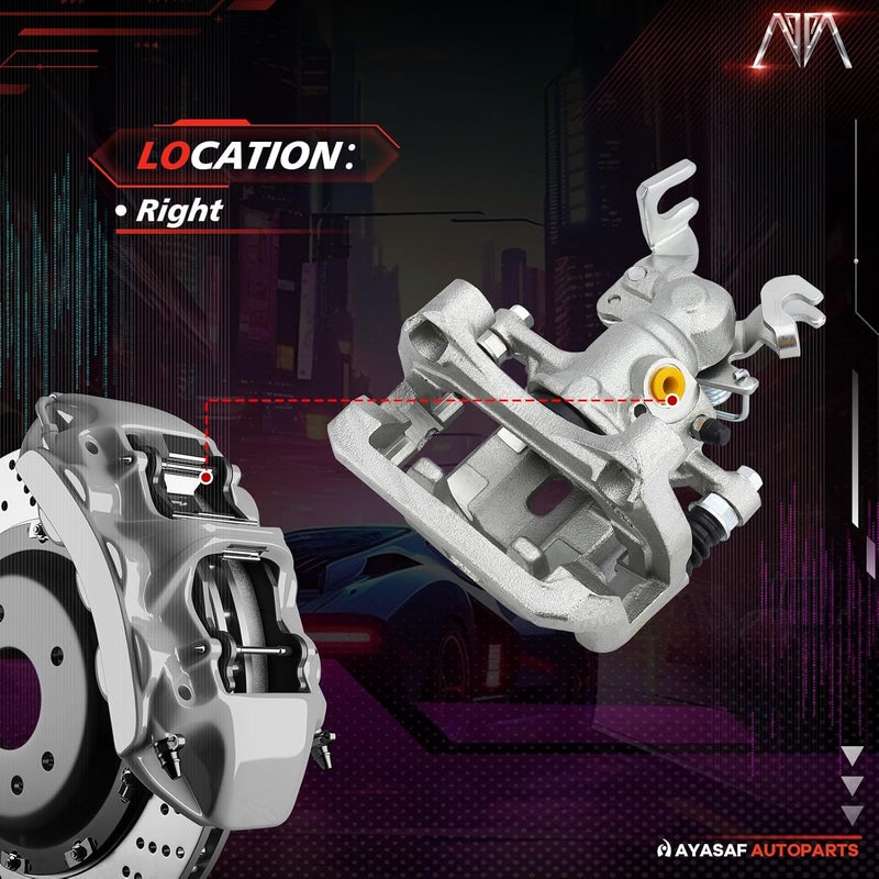 MAYASAF 18B5003 Rear Right Brake Caliper Set with Hardware for Lincoln, Ford, and Mazda - Image 2