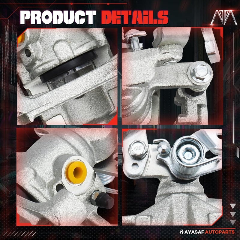 MAYASAF 18B5003 Rear Right Brake Caliper Set with Hardware for Lincoln, Ford, and Mazda - Image 3