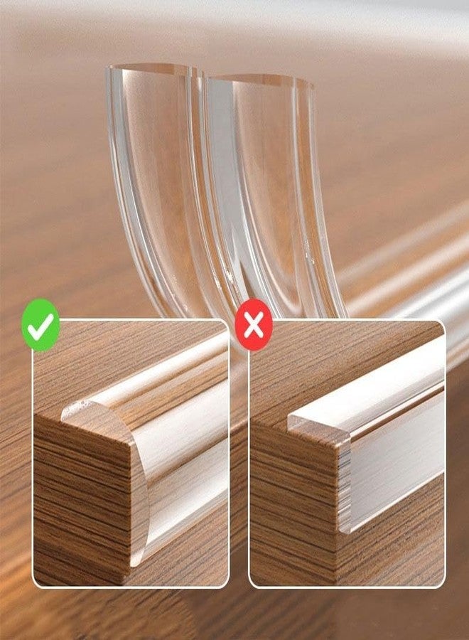 ZUPEYA Silicone Transparent Edge Tape - Waterproof, Self-Adhesive, Flexible Seal Strip for Kitchen, Bathroom, Sink, Toilet, Wall & Corner Gaps - Anti-Mold, Easy to Apply - Multipurpose Caulking Tape - Image 5