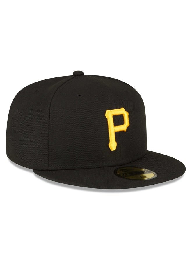 NEW ERA MLB 59FIFTY Team Color Authentic Collection Fitted On Field Game Cap Hat (as1, Numeric, Numeric_7_and_5_eighths, Pittsburgh Pirates Black) - Image 3