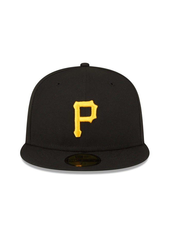 NEW ERA MLB 59FIFTY Team Color Authentic Collection Fitted On Field Game Cap Hat (as1, Numeric, Numeric_7_and_5_eighths, Pittsburgh Pirates Black) - Image 2