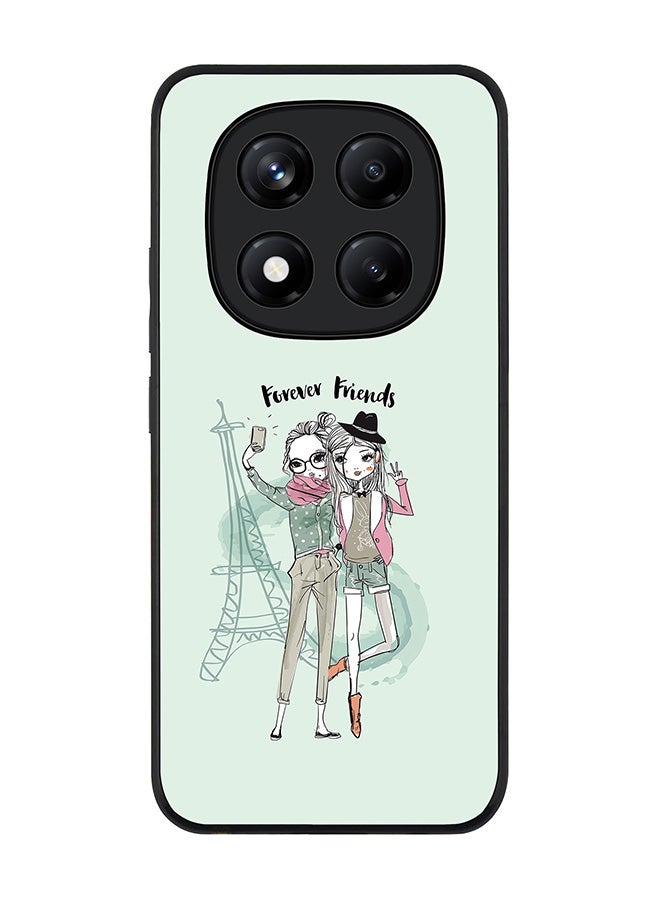 Stylizedd For Xiaomi Redmi Note 14 Pro+ 5G 5G Case,Slim fit Camera Protection, Shockproof Thin Phone cover  - Forever Friends - Image 1