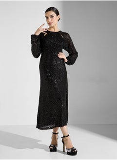 YAS Yasrica Sequin Long Dress  - Image 1