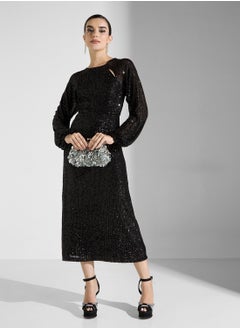 YAS Yasrica Sequin Long Dress  - Image 4