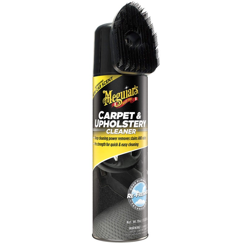 Meguiar's Carpet & Upholstery Cleaner â€“ Deep Cleaning Power Removes Stains and Odors â€“ G9719, 19 oz - Image 1
