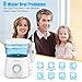 Sawgmore Water Flosser Oral Irrigator 600 ml Large Capacity 10 Adjustable Pressures Electric Flosser for TeethBraces 8 Home Nozzles Oral IrrigatorWhite - Image 4