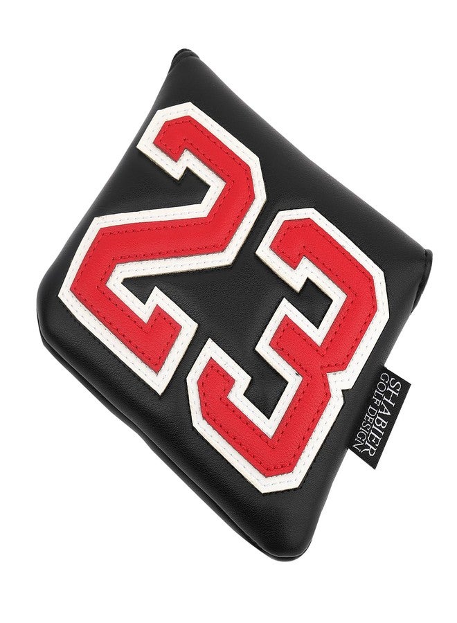 SHABIER Black Golf Large Mallet Headcover with No.23 Design for Golf Club - Image 5