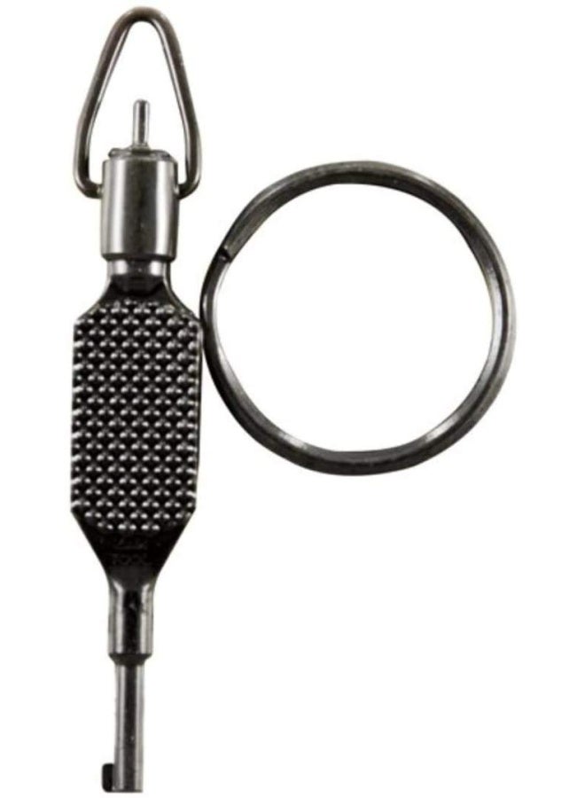 ZAK Tool Zt-9P  Flat Knurled Swivel Key  Black - Image 1