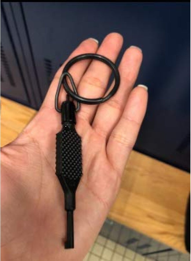 ZAK Tool Zt-9P  Flat Knurled Swivel Key  Black - Image 2
