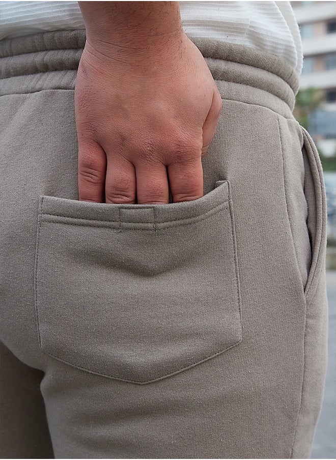 trendyol - Mink Regular/Normal Cut Elastic Legs Inside Polar Fleece/Warm Sweatpants TMNAW22EA0346 - Image 1