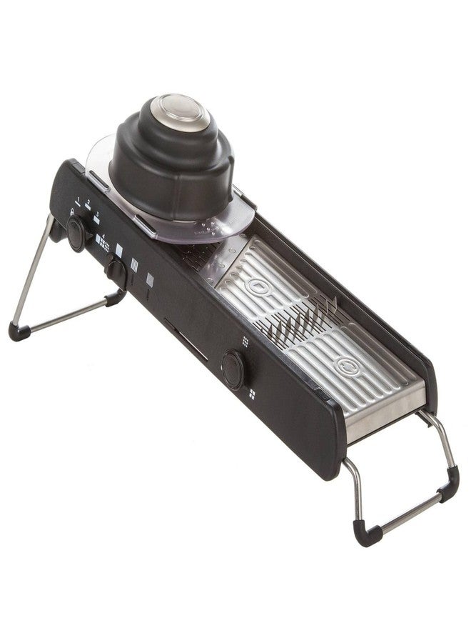 PL8 Professional Cubing Mandoline - Versatile Vegetable Slicer with Integrated Cubing System, Adjustable Blades for Cubes, Slices, and Julienned Cuts - Image 5