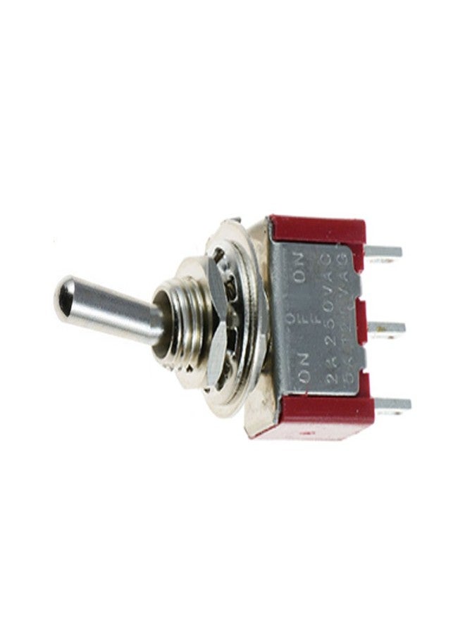 ESUPPORT On/Off/On Momentary Mini Miniature Toggle Switch Car Dash Dashboard SPDT 3Pin Pack of 10 - Image 3