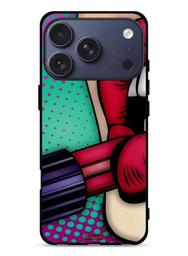 Tolwak Apple iPhone 17 Pro Protective Case Cover Lipstick - Image 1