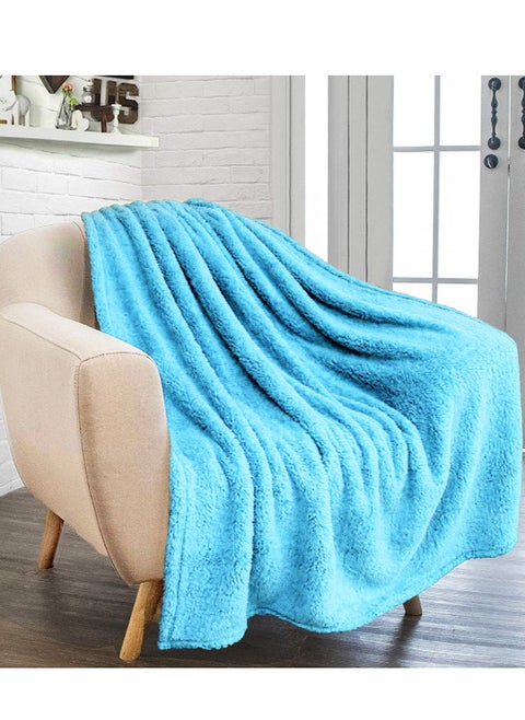 Light blanket - Light blue