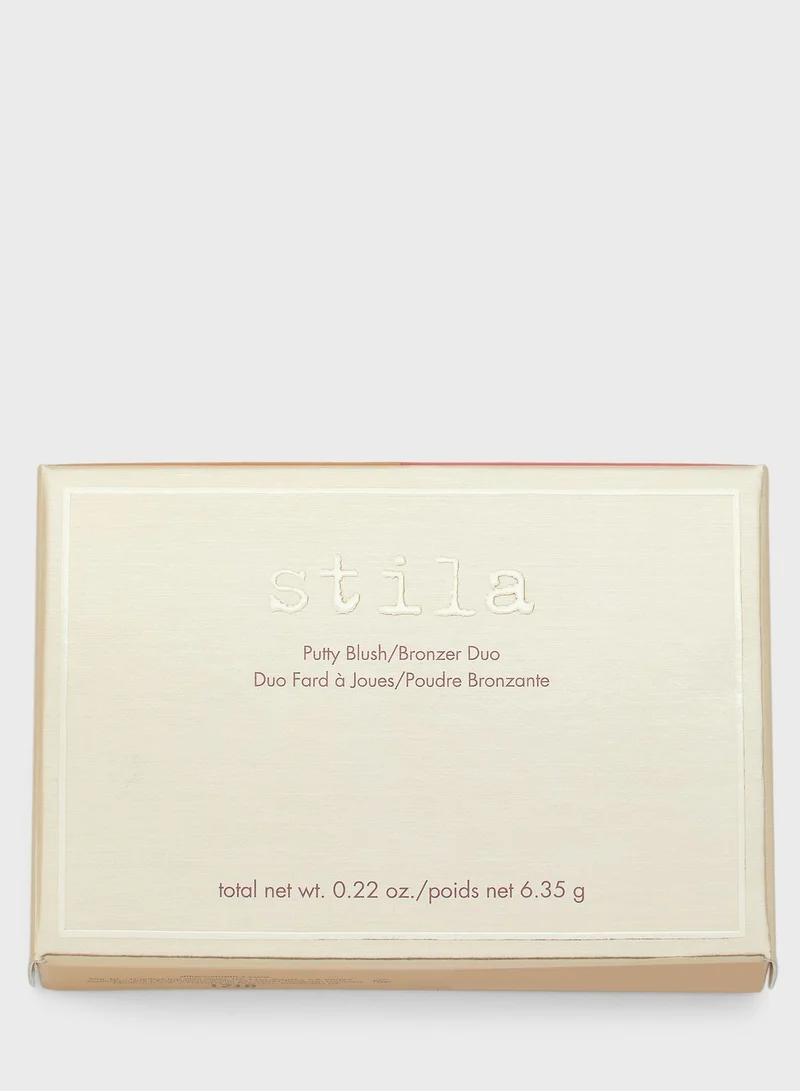 stila Putty Bronzer & Blush Duo - Bronzed Gladiola