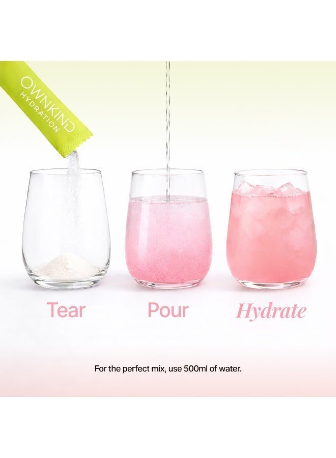 OWNKIND Electrolytes Powder Sachets - Strawberry & Kiwi | Zero Sugar, All 6 Electrolytes, Hydration Multiplier w/Essential Minerals, Vitamins, Immune & Metabolic Functions. Vegan, Sugar & Gluten Free - Image 5