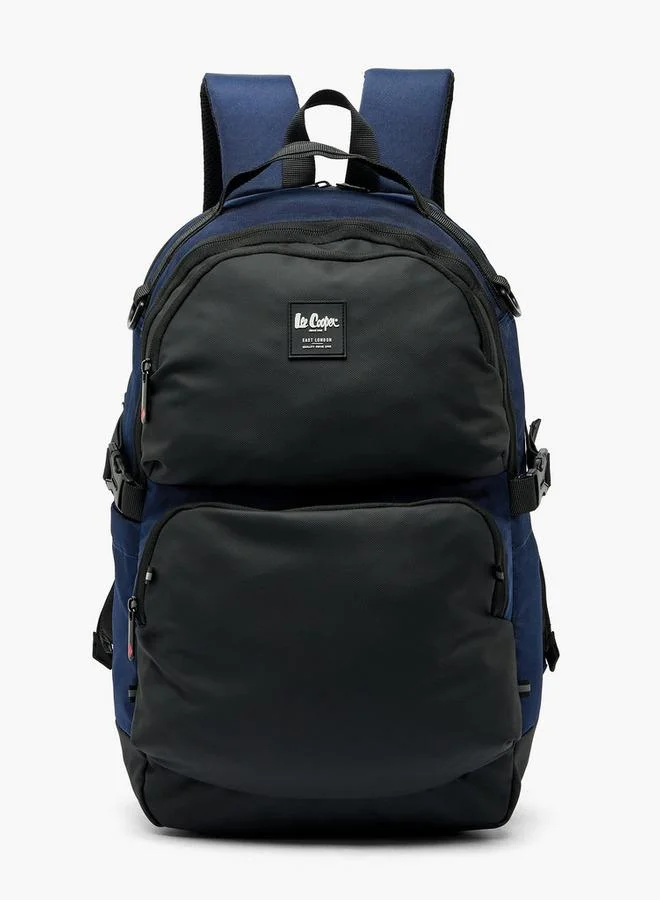 لي كوبر Panelled School Backpack For Kids 13 Years+ With Padded Shoulder Straps