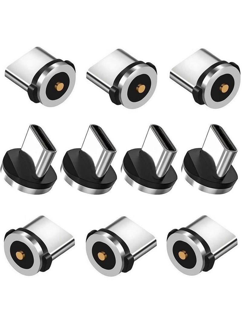 erorex - Magnetic Type-C Tips, Magnetic Charging Series (Type-c Tips)/10pc, Just Charger Tips Without USB Cable&Non-Data - Image 1