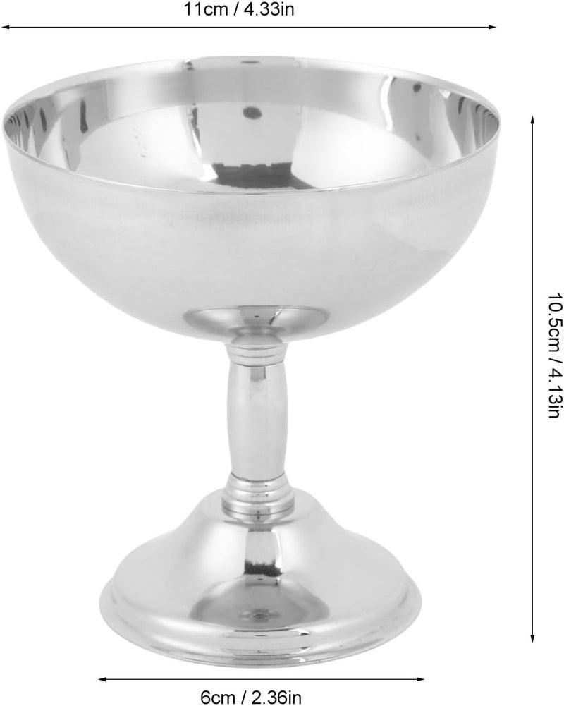 Affordable purchase options LICAEVEY 304 Stainless Steel Goblet Cup, 9/10/11CM Size Available, Dessert Cups, Pudding Cups, for Party Family Bar Cafe, for Outdoor Events, Picnics (Large Size 11CM) Cross-material combo compatible All-round applied quality All user group compatible Ready post purchase fulfill Remote village delivery cover Modern look Quick available purchase options Easy assemble alternatives Daily life matching design Flexible sizing options Widely used design Varied global sizing picks Consistent steady quality Elegant practical design Gulf user preference oriented build Global standard processed material Long term storage compatible Diverse use resistant crafted quality Daily wear upgraded resistant material Varied available picks General purpose design Integrated practical design Assorted color options Workday cycle fulfillment - Image 2