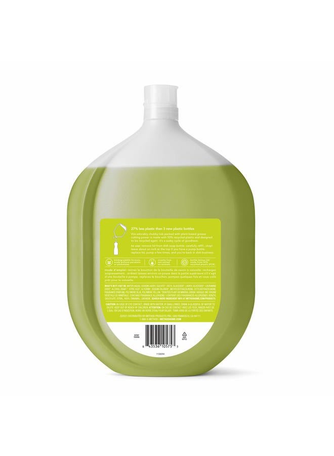 Method Gel Dish Soap Refill, Lime + Sea Salt Scent, Powerful Cleaning Formula, Large Refill Tub, Cuts Through Grease, 54 Fl Oz - Image 2