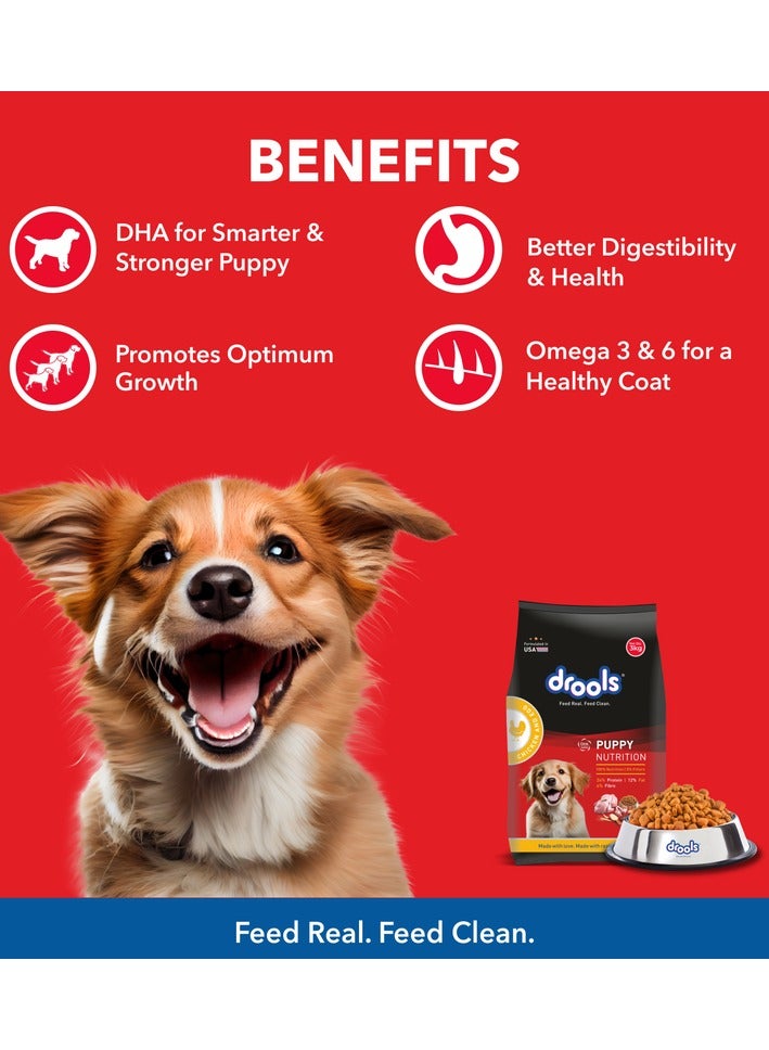 Drools طعام جاف للكلاب الجراء دجاج وبيض - Image 3
