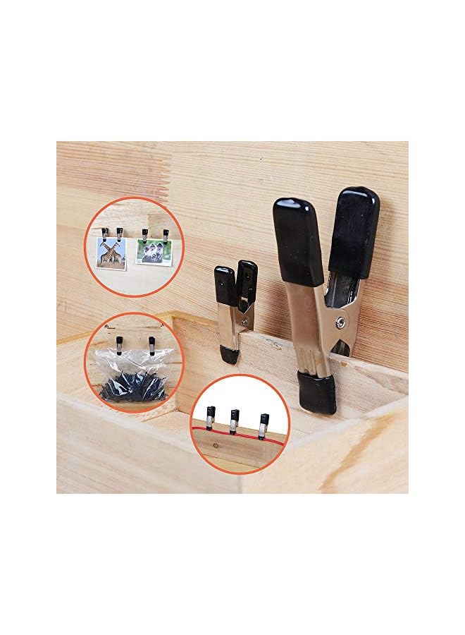 promass 20-Piece Steel Spring Clamp Set - 15 Pieces 3/4-Inch, 5 Pieces 1-Inch - Image 4