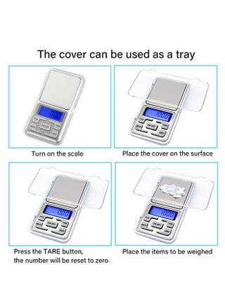 Jewelry Electronic Scales, Portable Pole Scales, Pocket Mini Scales for Gold Jewelry (100g* 0.01g) - view 5