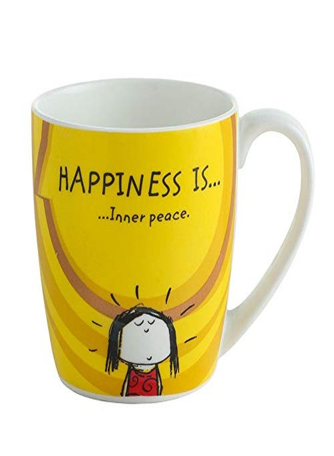 Clay Craft Ceramic Coffee Mugs - Set of 4, Multicolour, 220ml - Image 5