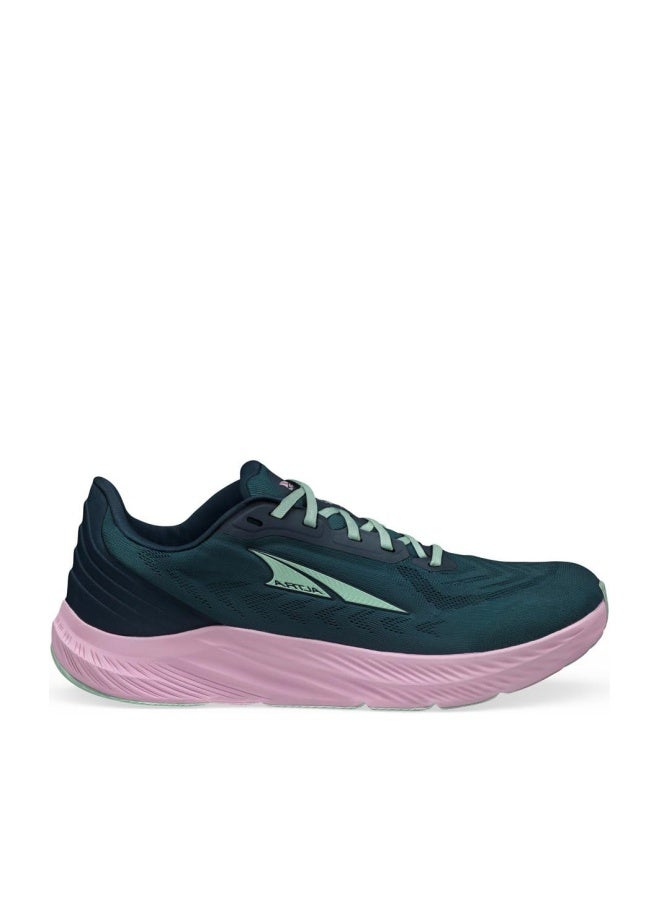 ALTRA Women's Rivera 4 Road Running Shoe, Navy/Pink, 6.5