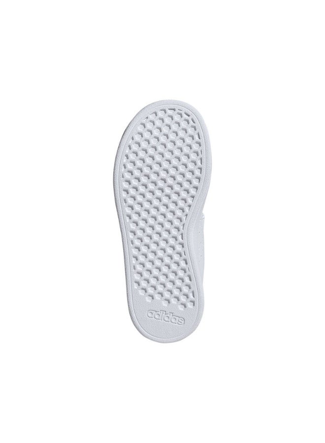 Adidas Advantage Base 2.0 Cf C White Sportswear Shoes For Kids 10K  - Image 4