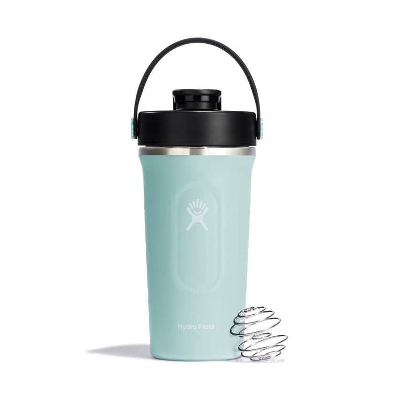 Hydro Flask Shaker Bottle Insulated Stainless Steel Gym Bottle for Pre Workout Protein 24 Oz Dew - Image 2