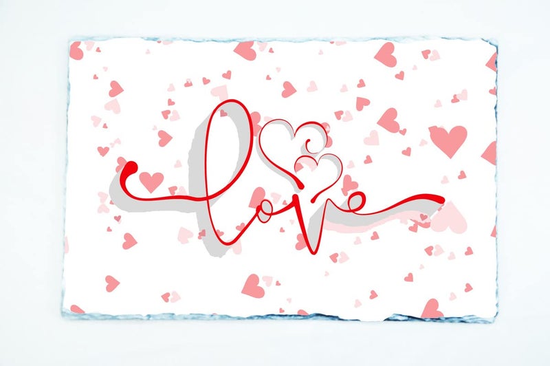 Love Table Decor Ceramic Rock Tile Size 5 x 7 Inches Table Decoration Home Dcor Bible Verse Love Quotes - Image 3