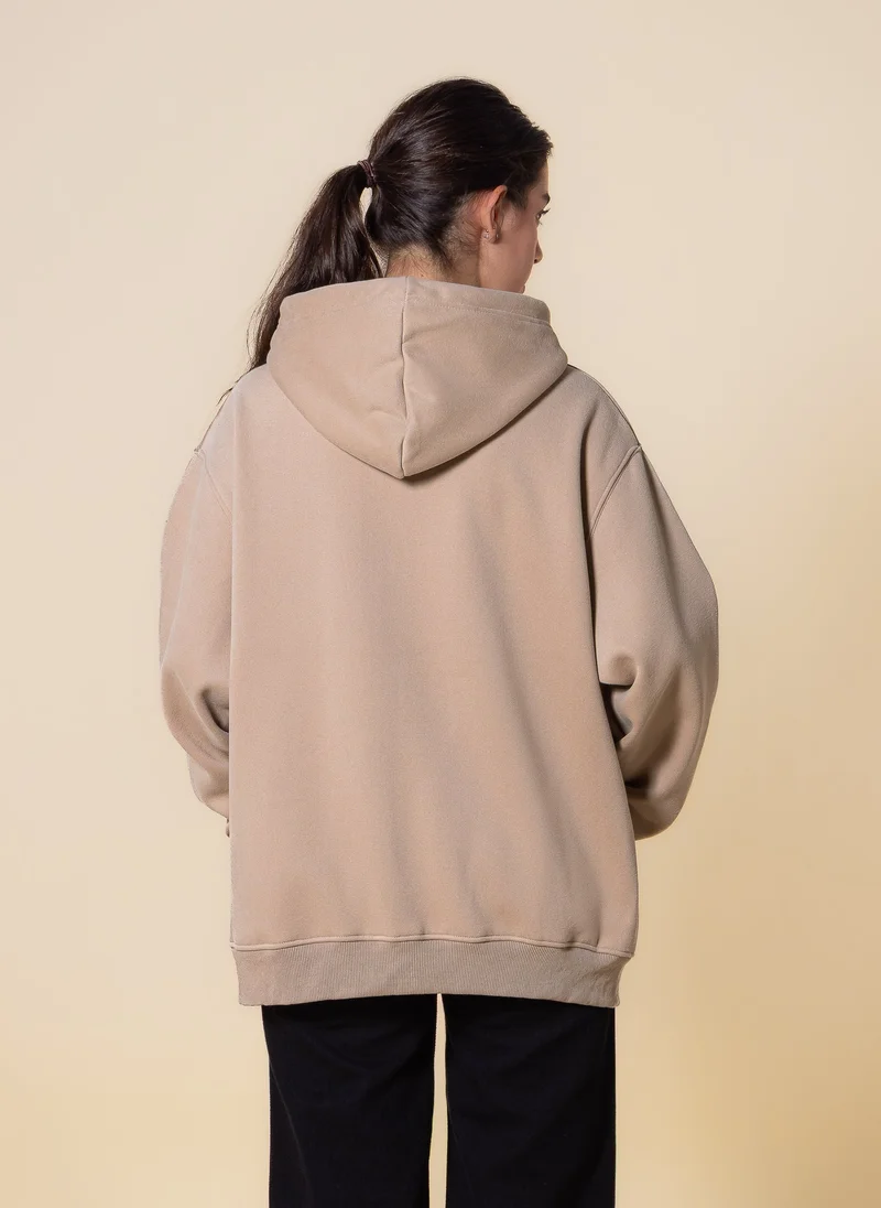SHAPES COMFORT ZIPPER HOODIE