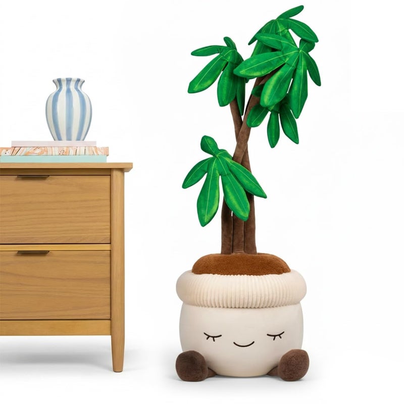 Russ Greenhouse 4 Feet Tall Money Tree Plush Ultrasoft Official Jazwares Plush Ages 3 - Image 3