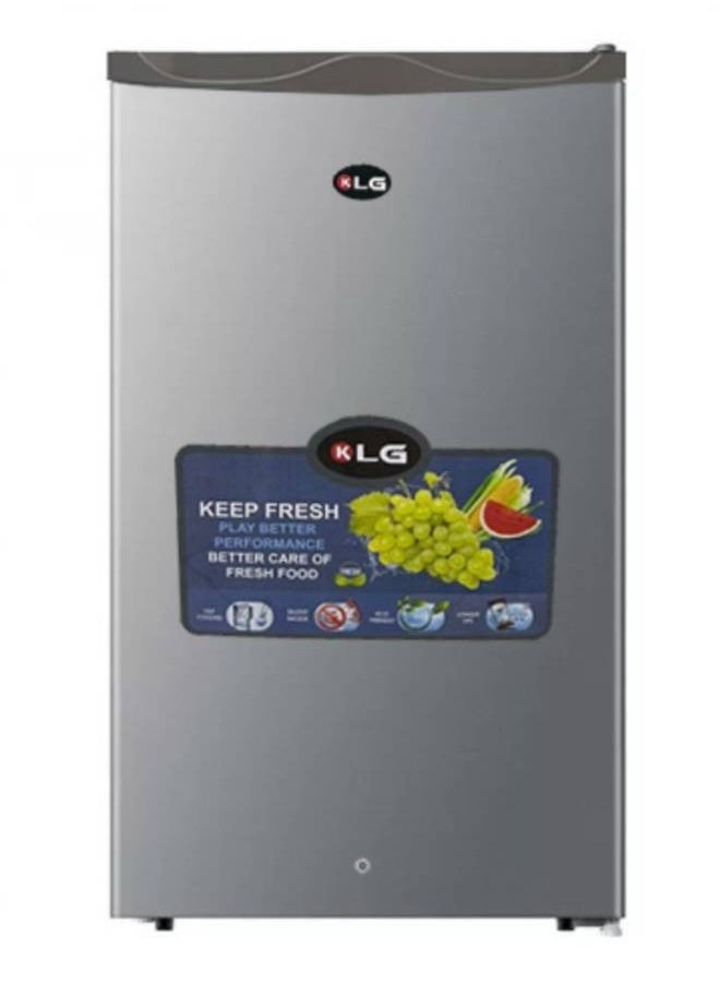 KLG ثلاجة باب واحد - 3.2 قدم - 90 لتر - استيل - فضي - KLG-DR100  - Image 2