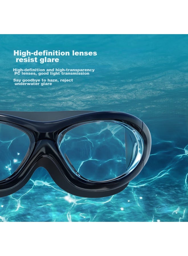 Jettiger Jiehu Swimming Goggles, High-definition Anti-fog, Waterproof Diving Gl For Men And Women, Adult Clear Lens Protective Eyewear - Image 5