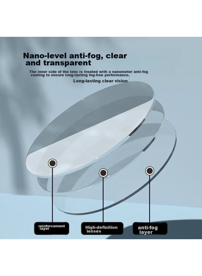 Jettiger Jiehu Swimming Goggles, High-definition Anti-fog, Waterproof Diving Gl For Men And Women, Adult Clear Lens Protective Eyewear - Image 3