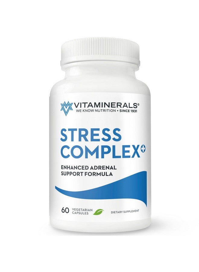 Vitaminerals فيتامينيرالز 39 مركب دعم الإجهاد ودعم الغدة الكظرية 60 حبة - Image 1
