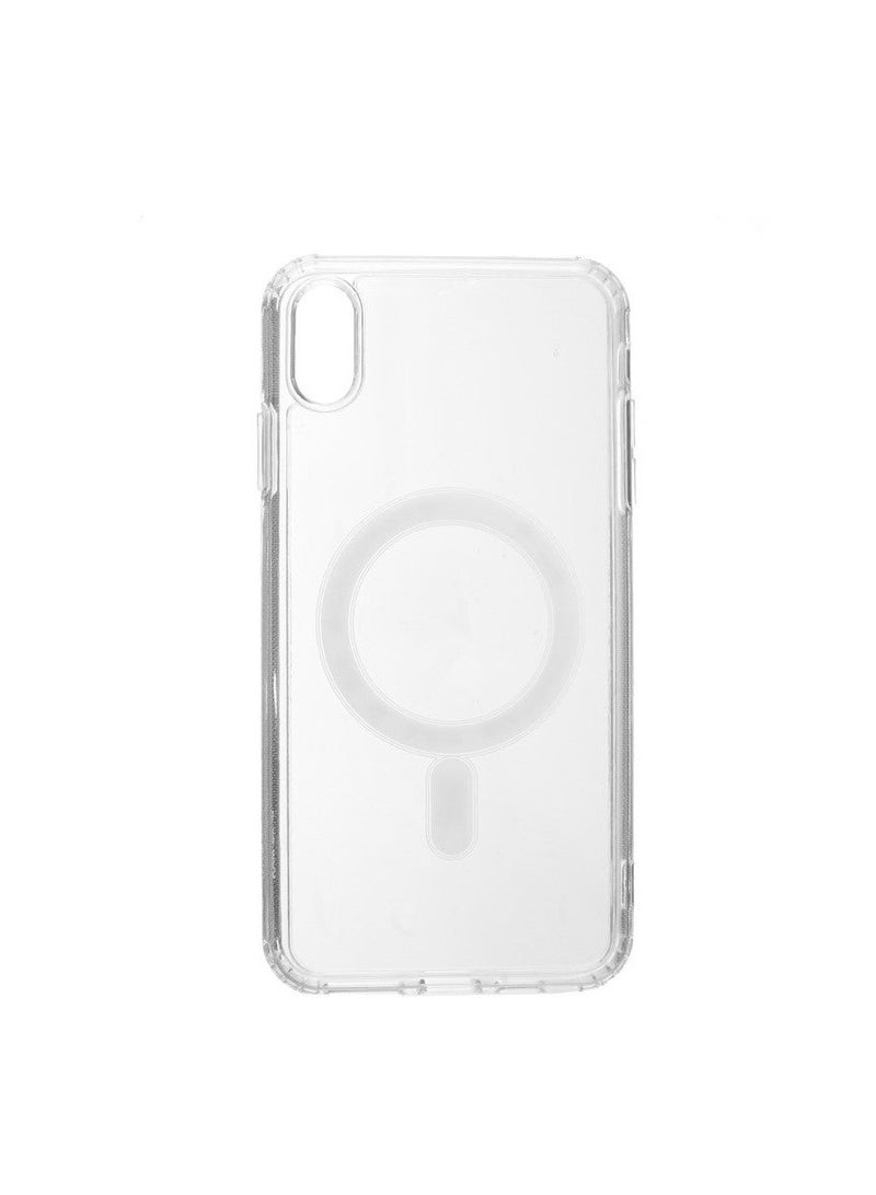 Plastic Back Cover For Apple iPhone XS Max , Clear C.f.s-pm-08 - Image 1